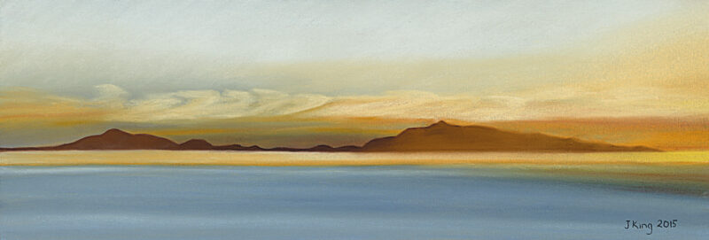 South Island Sunset-aotearoa-artist-jason-king