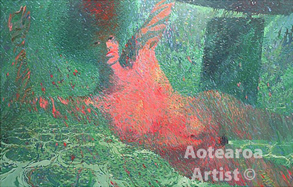 Reflections - Unknown owner Auckland NZ - dougie-chowns-aotearoa-artist