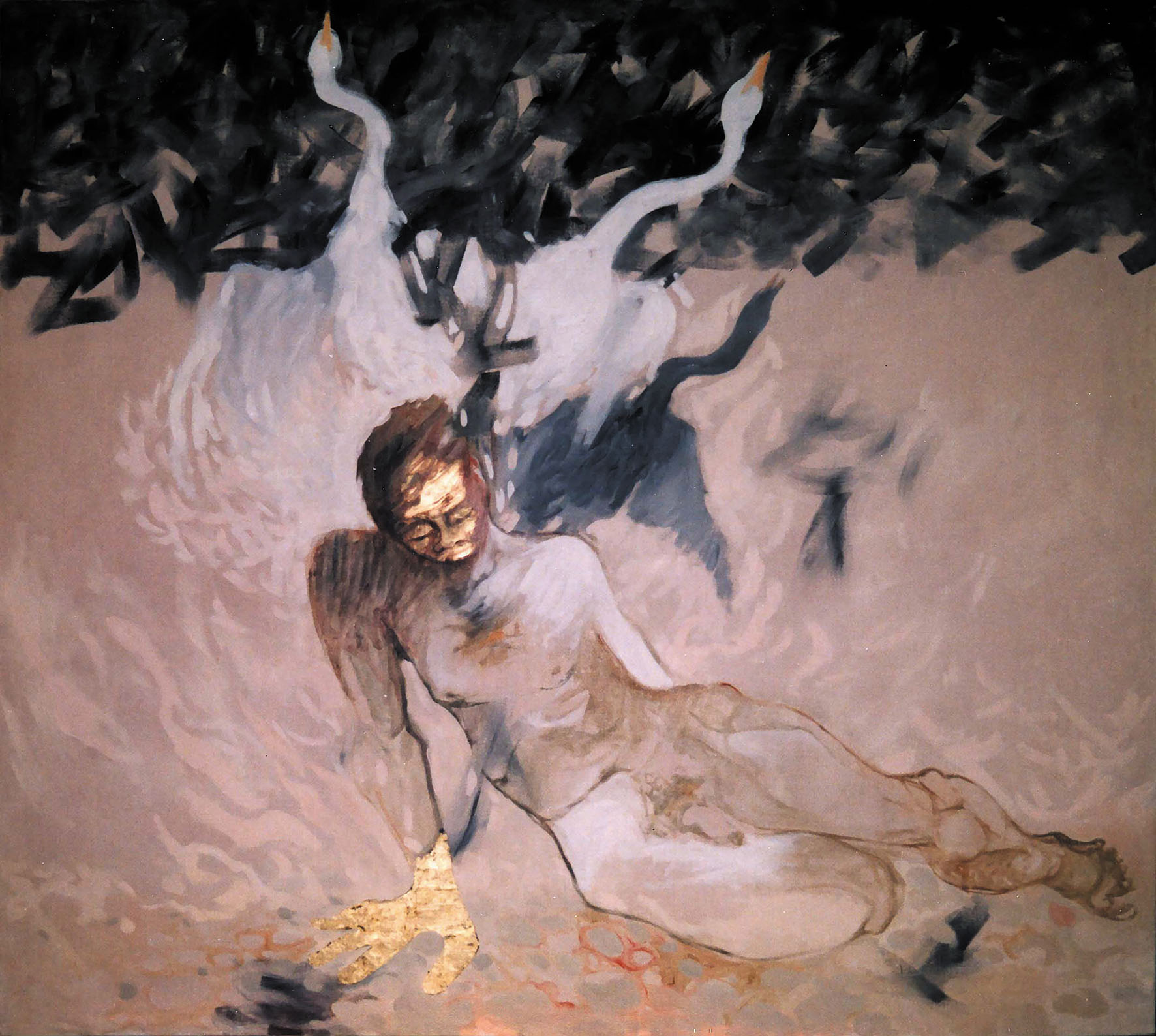 A Child of Llyr-gold-dougie-chowns-aotearoa-artist