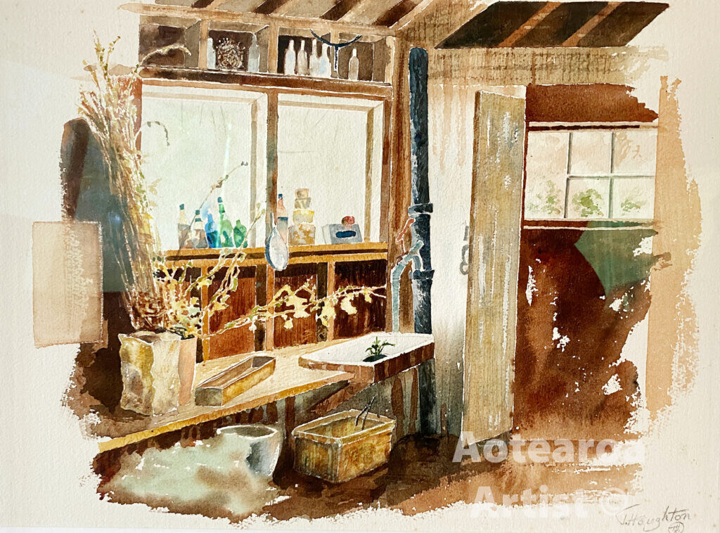 Old Garden Shed-tim-houghton-aotearoa-artist