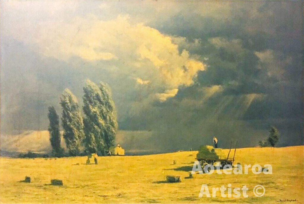 david-shepherd-the-last-bales-dougie-chowns-aotearoa-artist