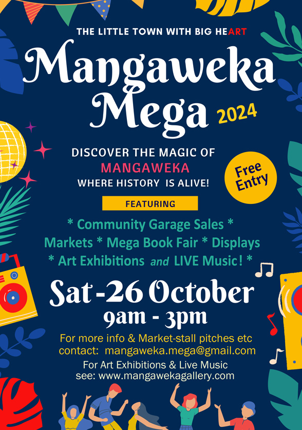 Blue Colorful Summer Festival Invitation Flyer