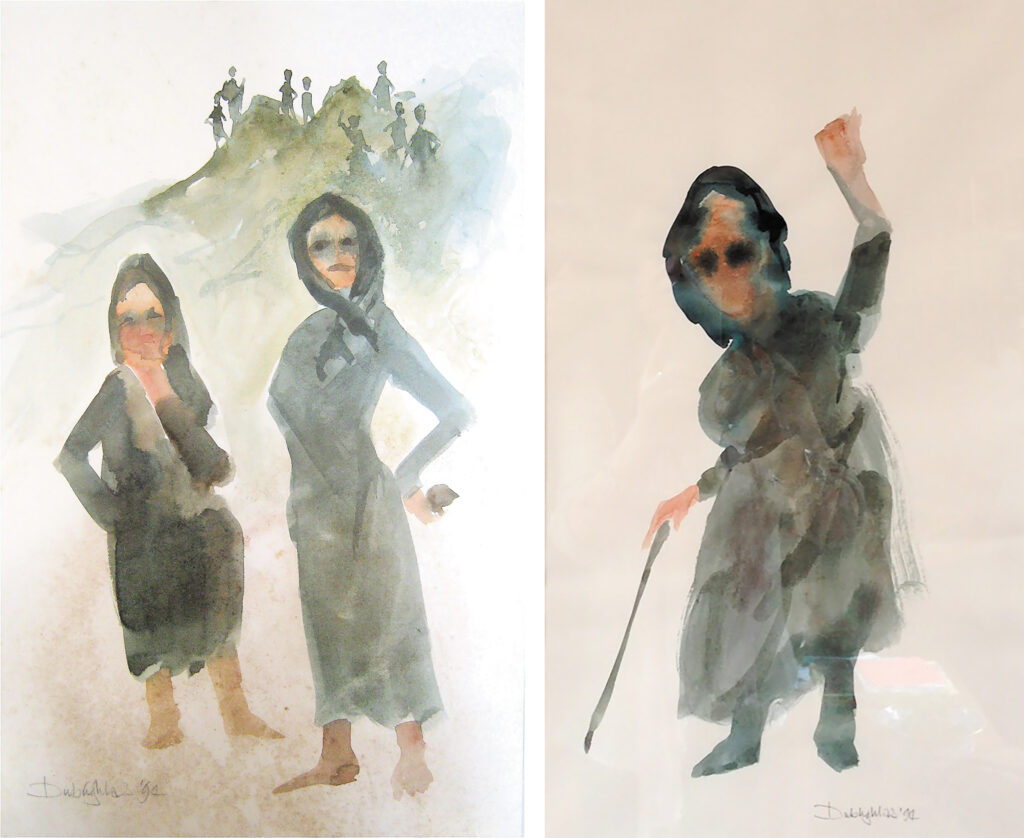 preparatory-watercolour-studies-dougie-chowns-aotearoa-artist