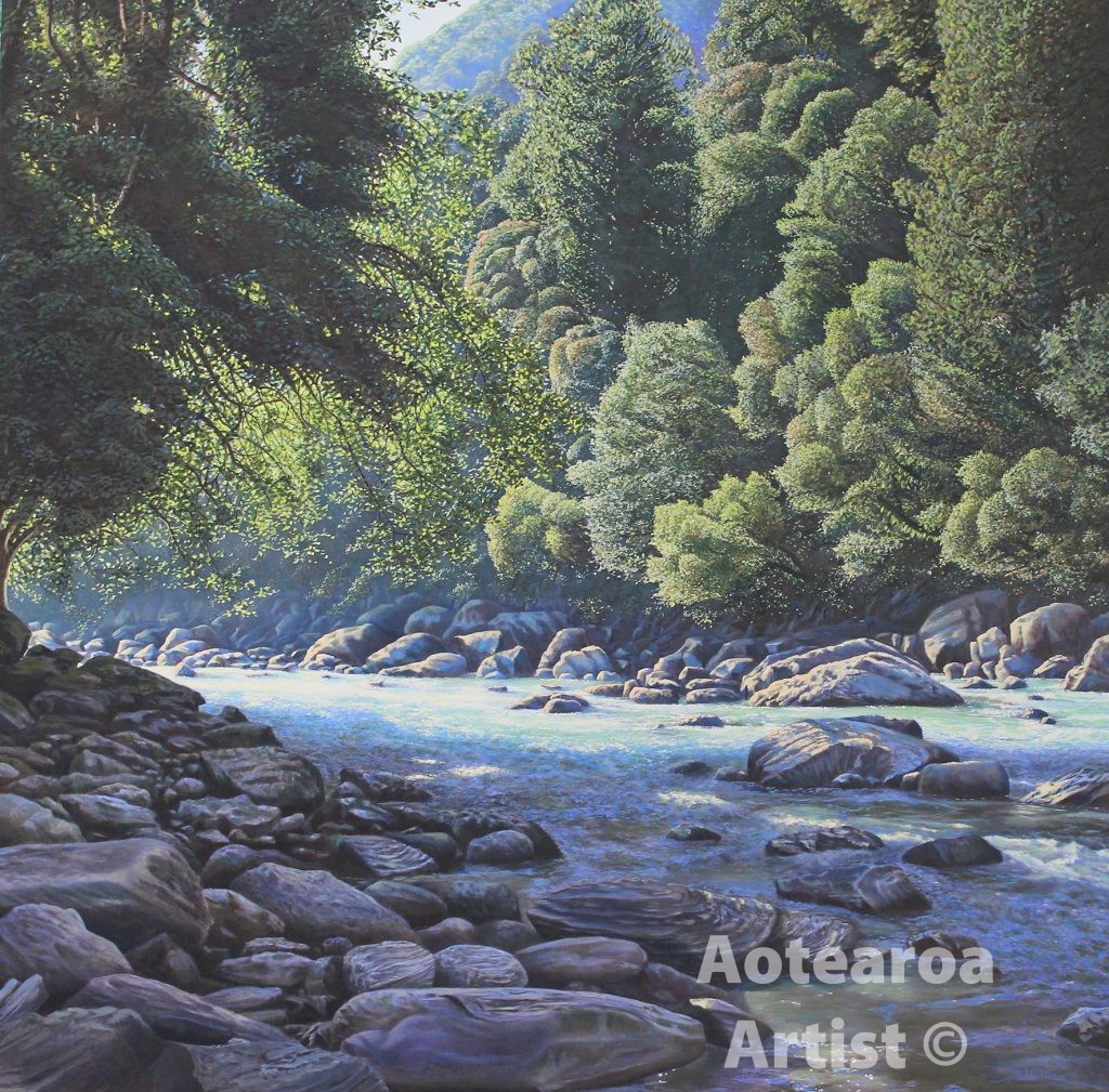 Time to Breathe_Acrylic on Board_450x600mm