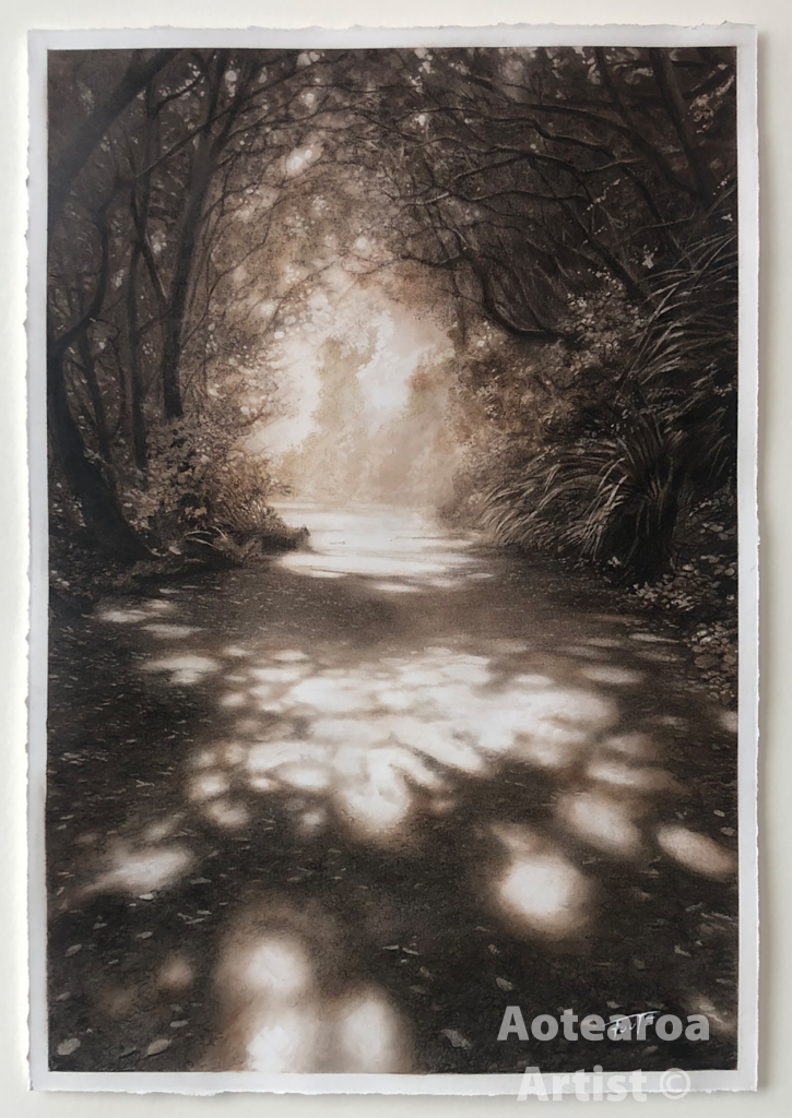 Sunday Sermon at Frasers Gulley-rob-foote-aotearoa-artist