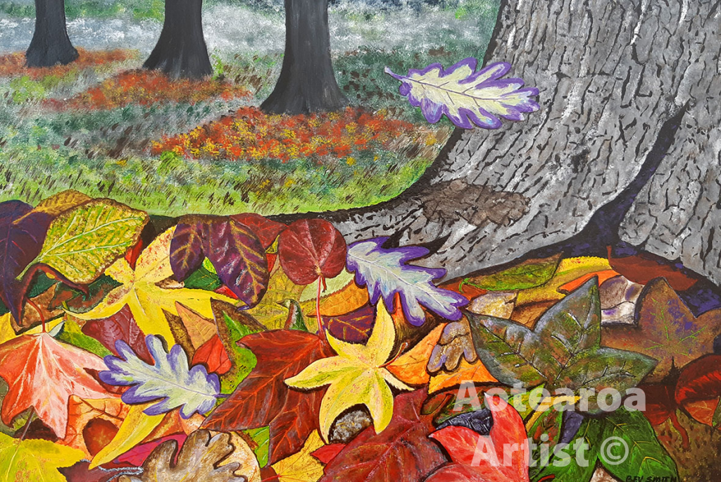 Autumn Leaves_aotearoa-artist-bev-smith