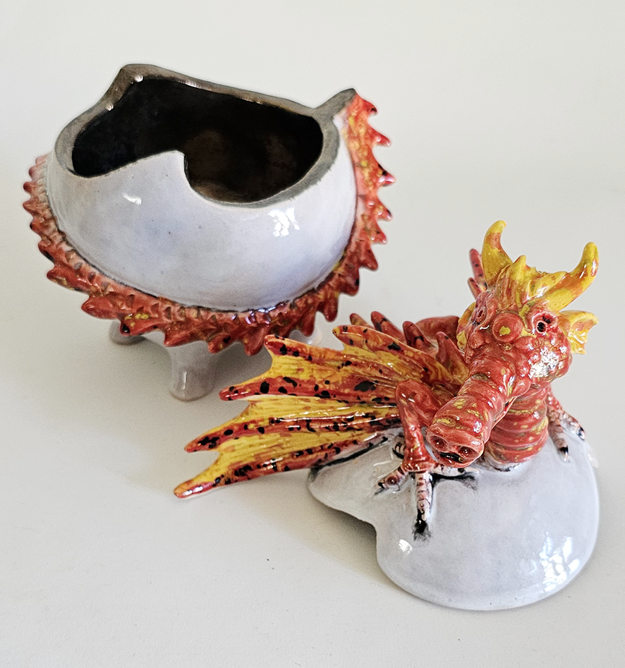 dragon and egg-kim-boyd-aotearoa-artist